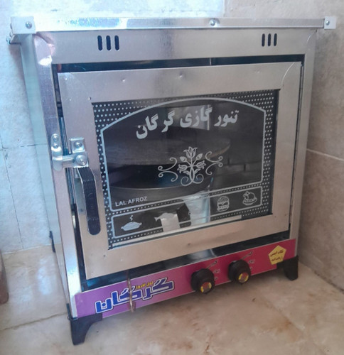 تنور گالوانیزه دوسینی یک سنگ لعل افروز گرگان